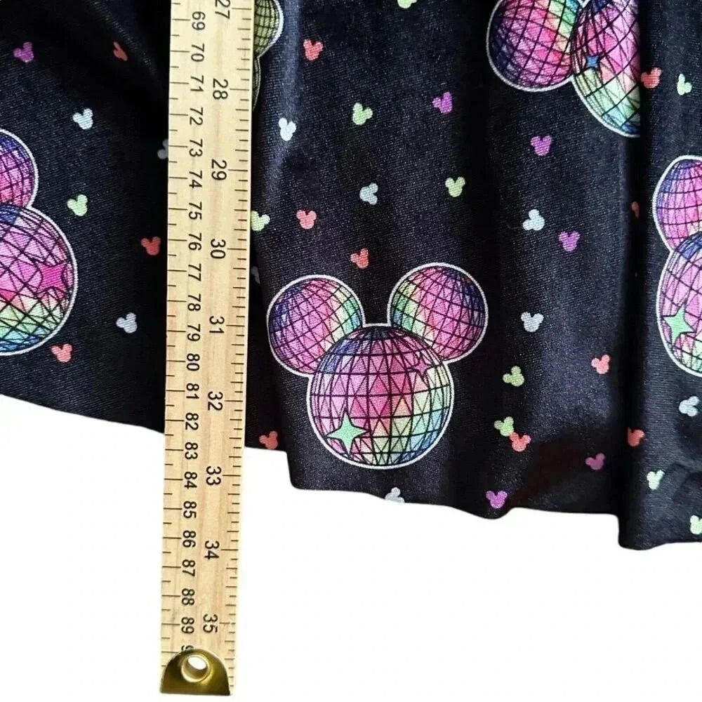 Wild Rich Kids Velvet Disco Mickey Twirl Dress - youth 13/14 - Picture 5 of 8